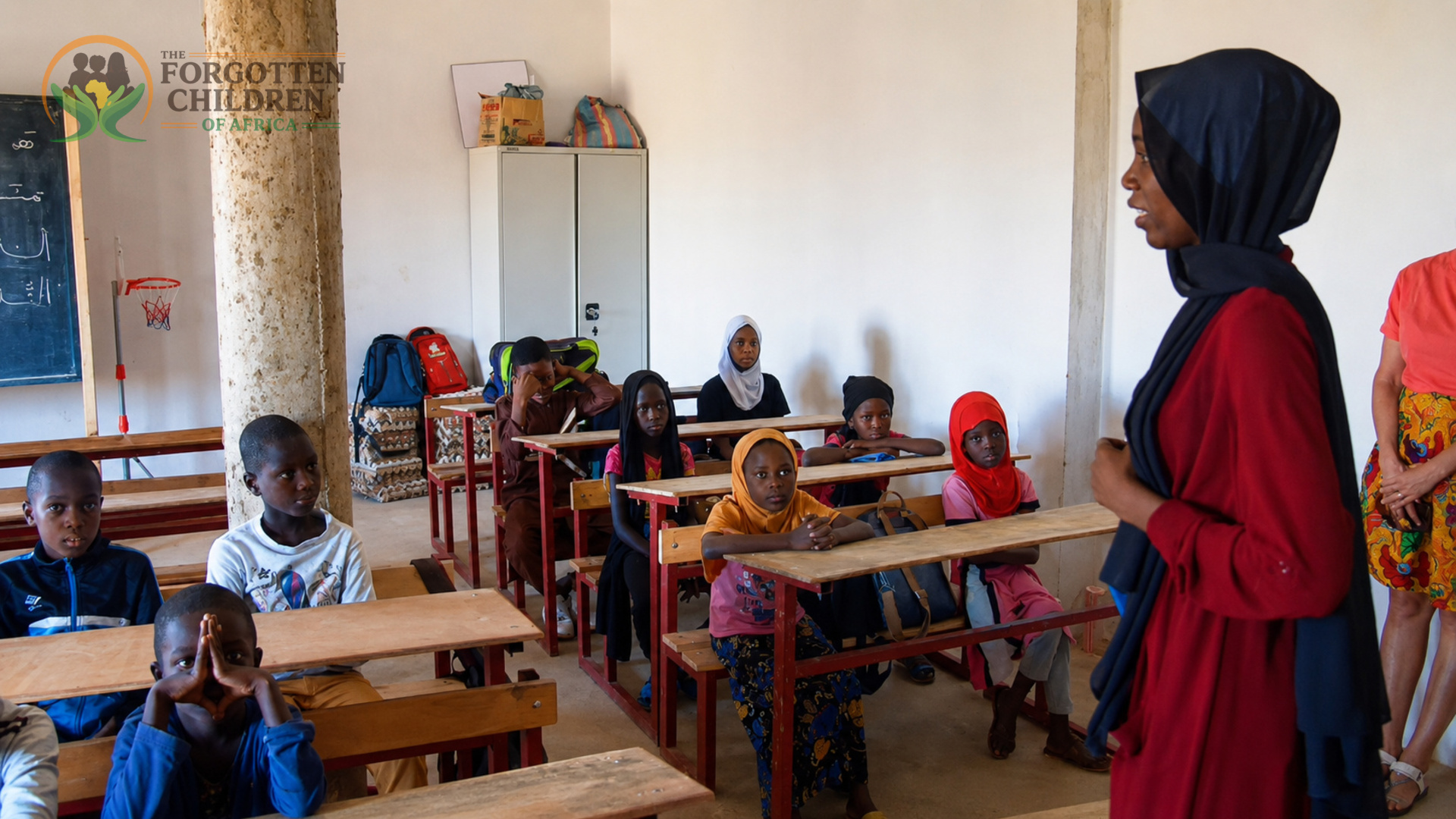 Teacher leading a classroom lesson